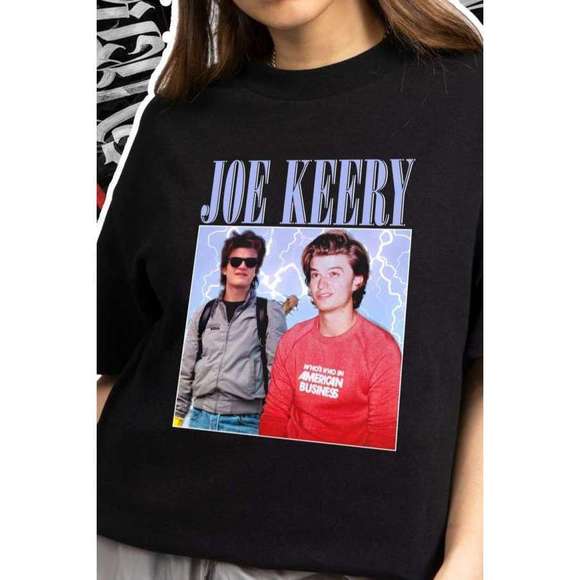 Tops - Joe Keery Graphic T Shirt Stranger Things 3